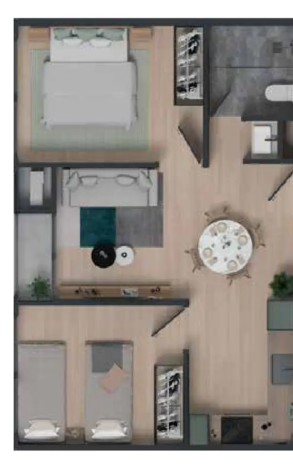Model D Floor Plan